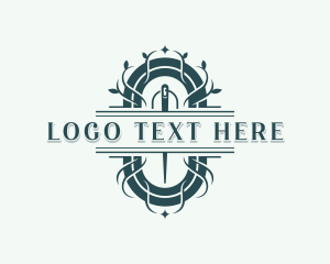 Thread - Needle Tailor Seamstress logo design