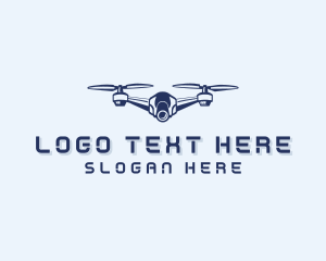 Futuristic - Futuristic Camera Drone logo design