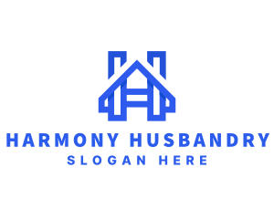 Home Residence Real Estate logo design