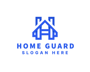 Home Residence Real Estate logo design