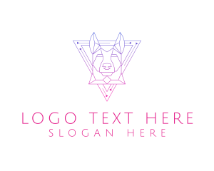 Mythology - Tech Dog Mythology logo design