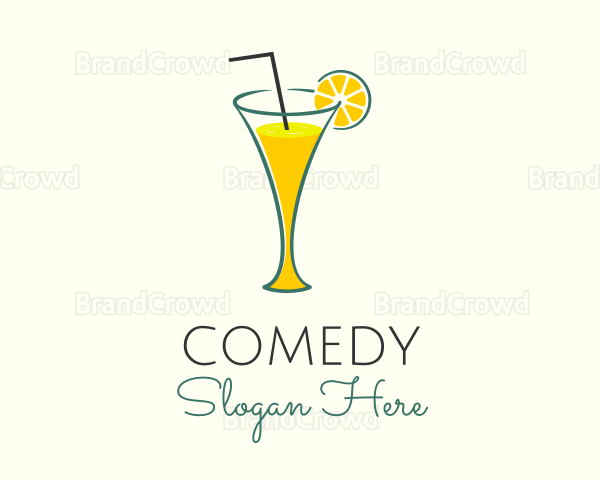 Lemonade Glass Diner Logo