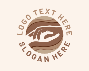Community - Social Helping Hands logo design
