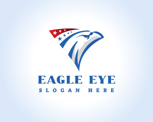 American Patriotic Eagle logo design