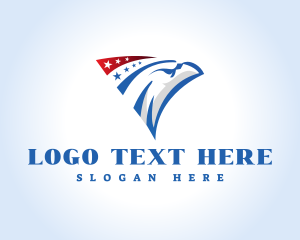 Eagle - American Patriotic Eagle logo design