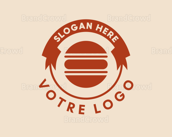 Hamburger Snack Diner Logo