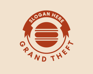 Hamburger Snack Diner Logo