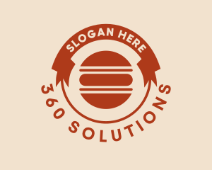 Hamburger Snack Diner logo design