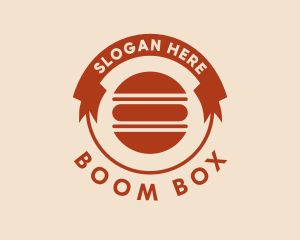 Hamburger Snack Diner logo design