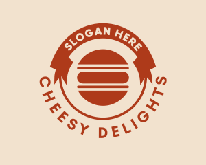 Hamburger Snack Diner logo design