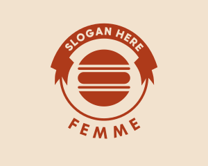 Hamburger Snack Diner logo design