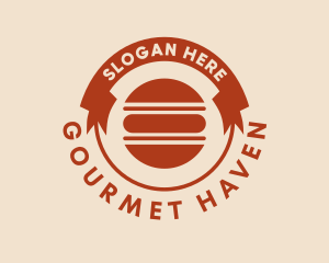 Hamburger Snack Diner logo design