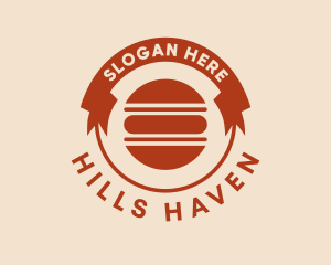 Hamburger Snack Diner logo design