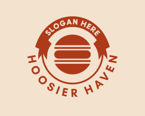 Hamburger Snack Diner logo design