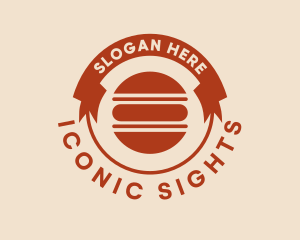 Hamburger Snack Diner logo design