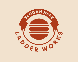 Hamburger Snack Diner logo design