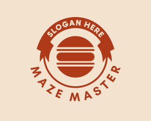 Hamburger Snack Diner logo design