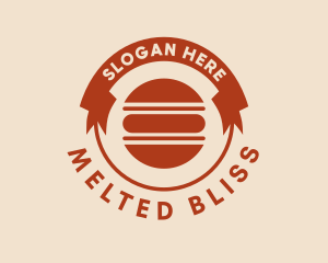 Hamburger Snack Diner logo design