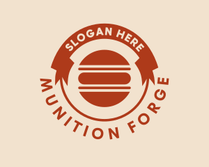 Hamburger Snack Diner logo design