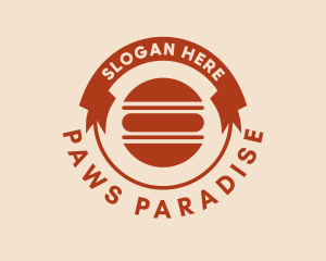 Hamburger Snack Diner logo design