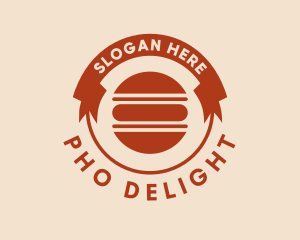 Hamburger Snack Diner logo design