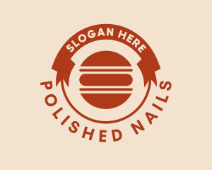 Hamburger Snack Diner logo design