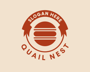 Hamburger Snack Diner logo design