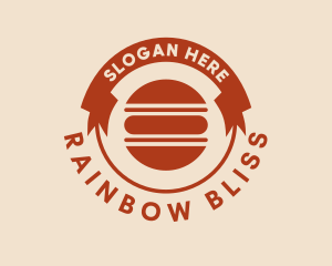 Hamburger Snack Diner logo design