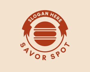 Hamburger Snack Diner logo design