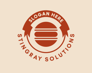 Hamburger Snack Diner logo design