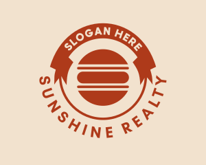 Hamburger Snack Diner logo design