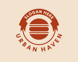 Hamburger Snack Diner logo design