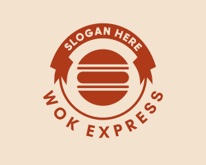 Hamburger Snack Diner logo design