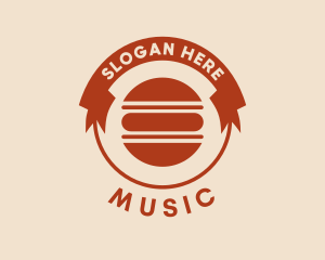 Emblem - Hamburger Snack Diner logo design