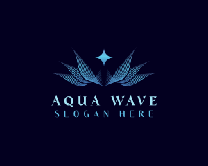 Wave Star Motion logo design