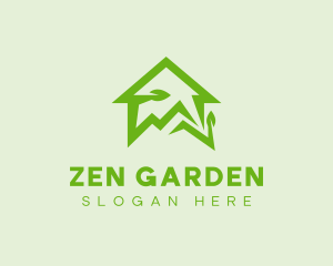 Eco House Real Estate logo design