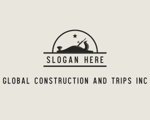 Repairman - Wood Planer Construction Tool logo design