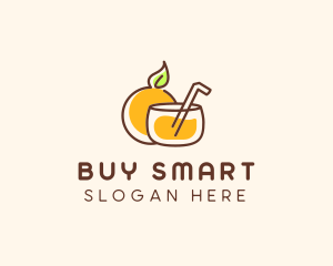 Orange Juice Drink logo design