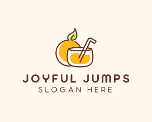 Orange Juice Drink logo design