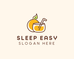 Orange Juice Drink logo design