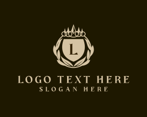Lavish - Royal Shield Monarch logo design