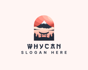 Mount Fuji - Mount Fuji Japan logo design