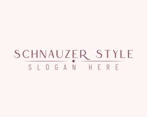 Luxury Cosmetics Style logo design