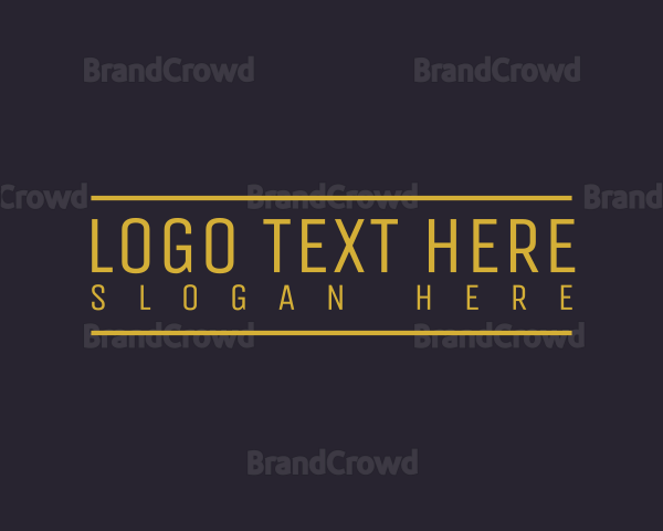 Generic Style Business Logo