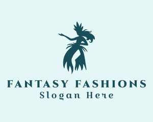 Costume - Festive Costume Dancer logo design