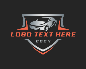Motorsports - Automobile Car Shield logo design