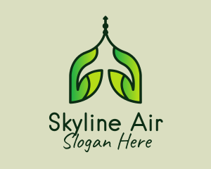 Islamic Mosque Nature  Logo