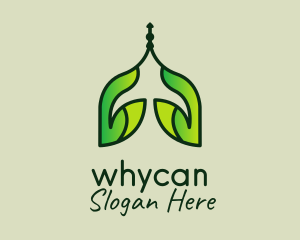 Islamic Mosque Nature  Logo