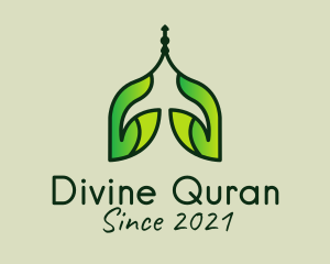 Quran - Islamic Mosque Nature logo design