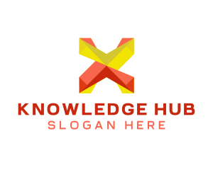 Digital Gaming Letter X Logo